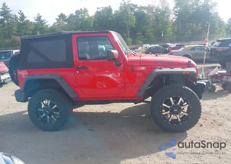 2014 Jeep Wrangler Willys Wheeler из США, поврежденный, VIN 1C4AJWAG4EL322761